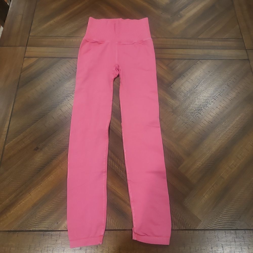 Free People Good Karma Leggings XS/S Pink - Picture 1 of 4